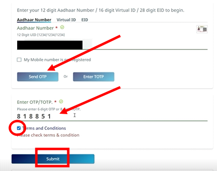 How to get Aadhaar PVC Card Online