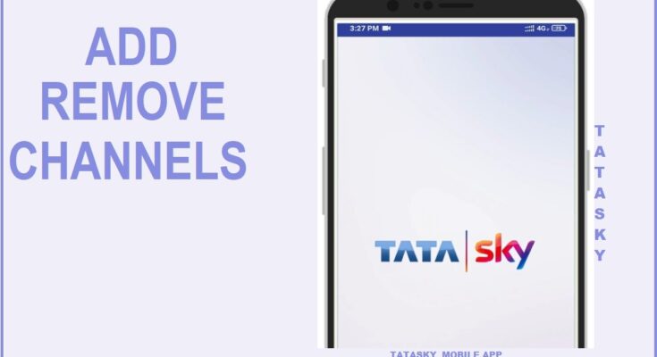 Add/Remove Channels in Tata Sky mobile App