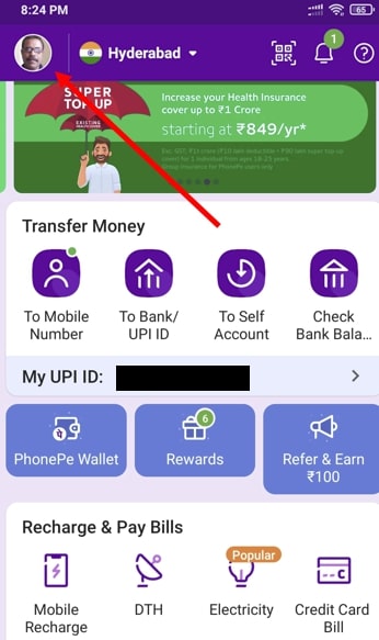 How to Reset UPI PIN in PhonePe