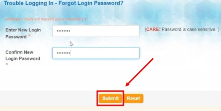 login [password